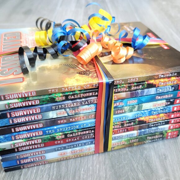 I SURVIVED SCHOLASTIC LOT OF 11 PAPERBACK BOOKS BY LAUREN TARSHIS NO DUPLICATES - Picture 12 of 12